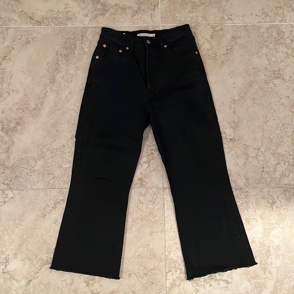 Levi’s ribcage crop flare jeans - Picture 1 of 4